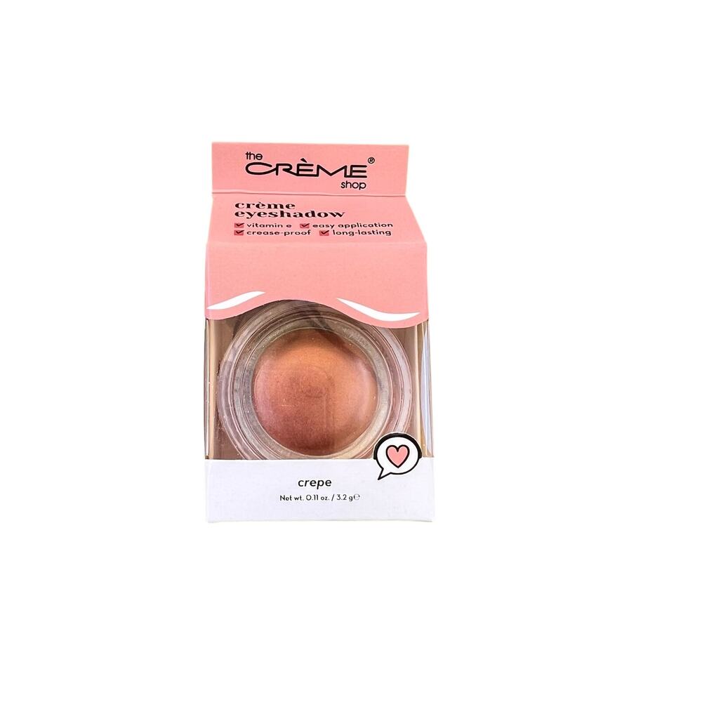 Creme Eyeshadow in Crepe Pink Crease Proof Long Lasting NEW Vitamin E